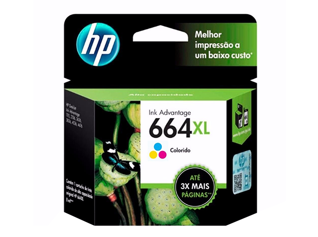 Cartucho Hp 664Xl Color Original