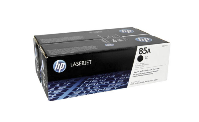 TONER HP 85A DUAL PACK - NEGRO