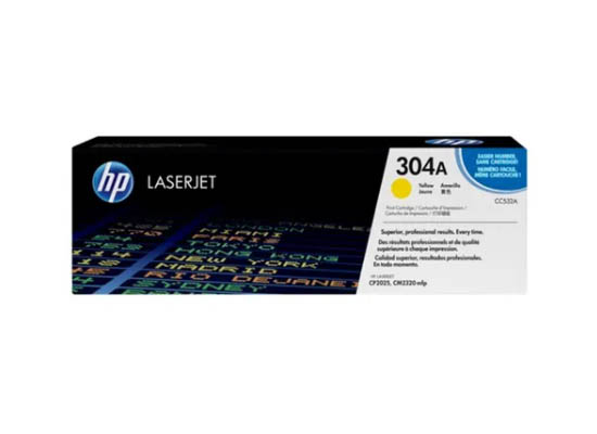 TONER HP 304A - AMARILLO