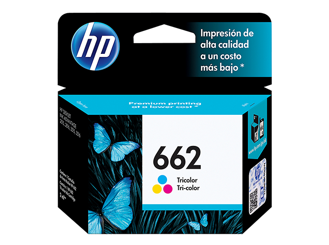 Cartucho Hp 662 Advantage Color Original