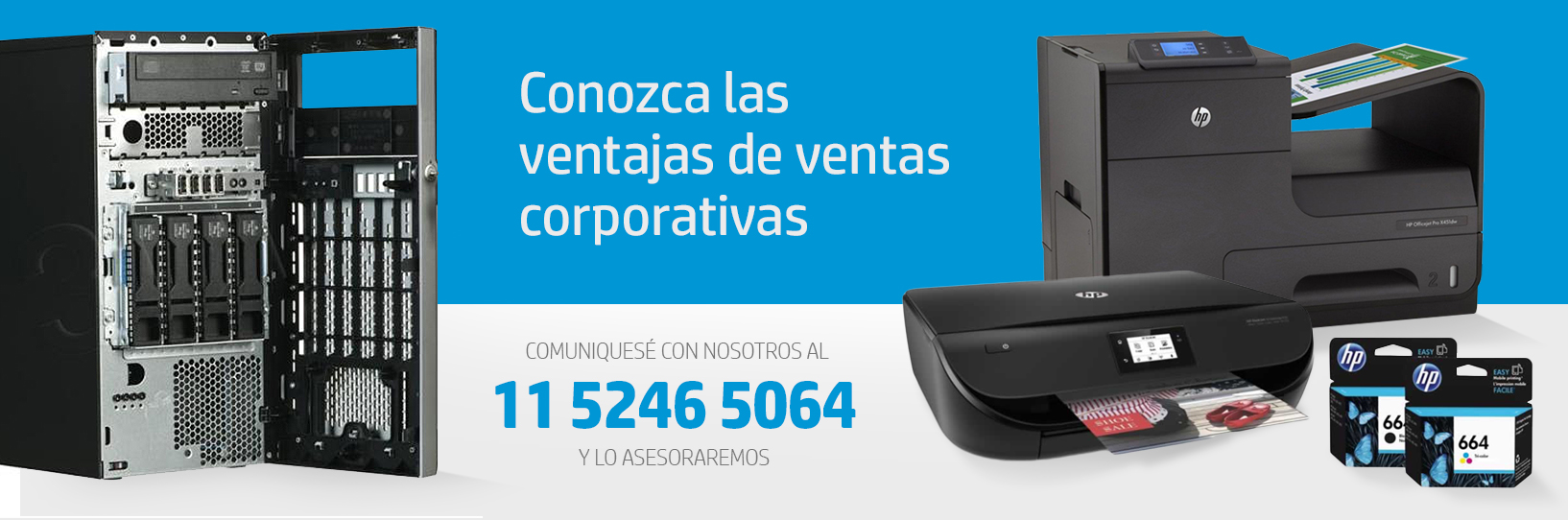 Ventas Corporativas productos HP