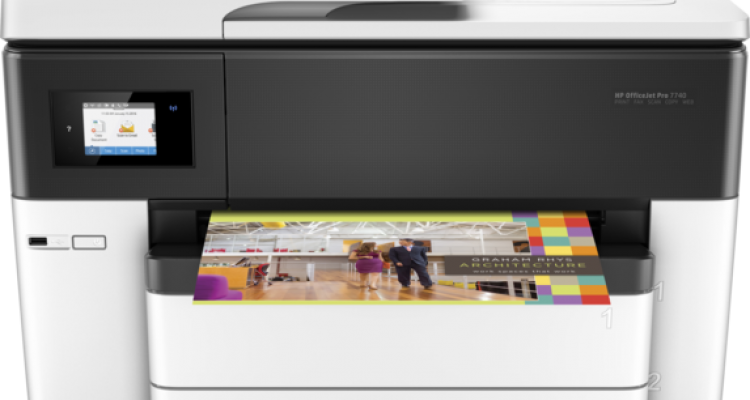 Multifunción HP 7740: colores de alto impacto para su oficina